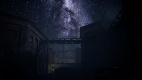 Milky-Way-stars-above-abandoned-old-fatory